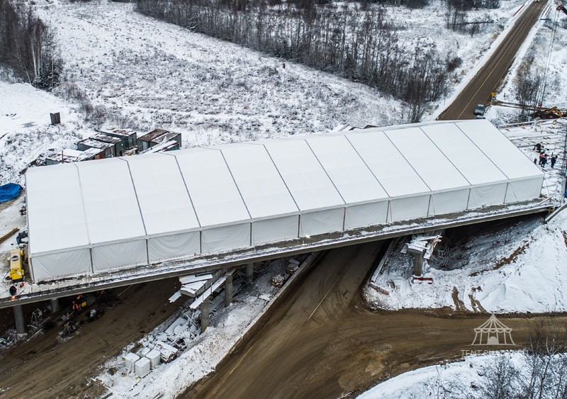 Шатёр для строительных и ремонтных работ