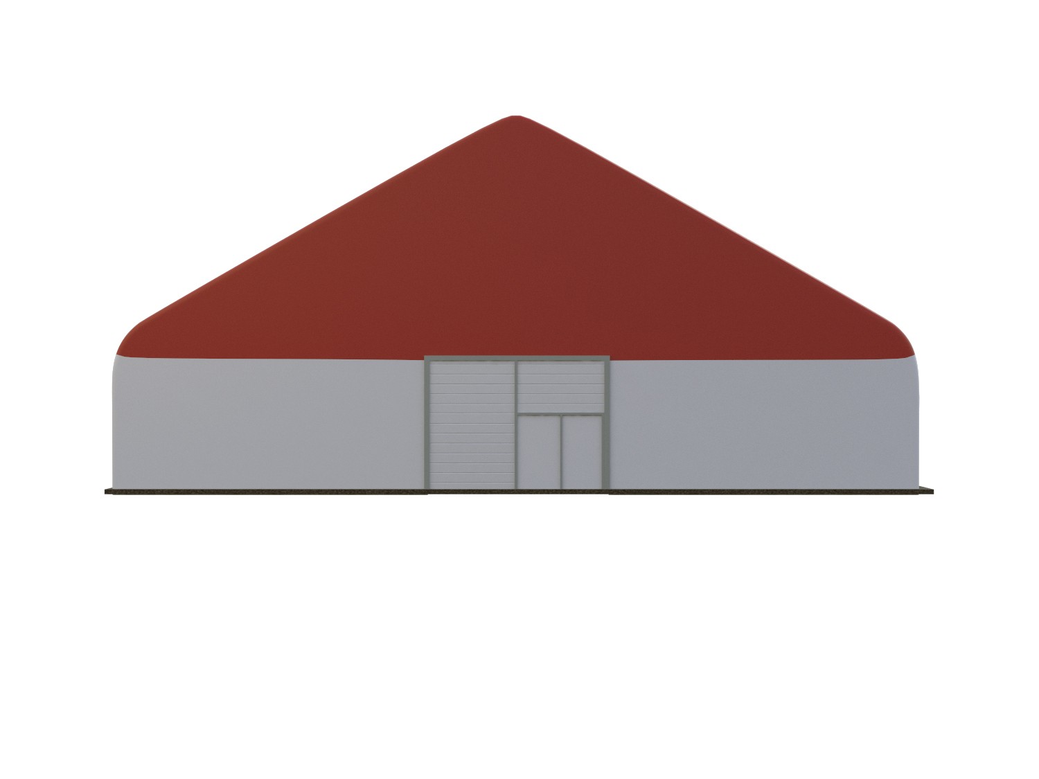 Арочный ангар 25х30м