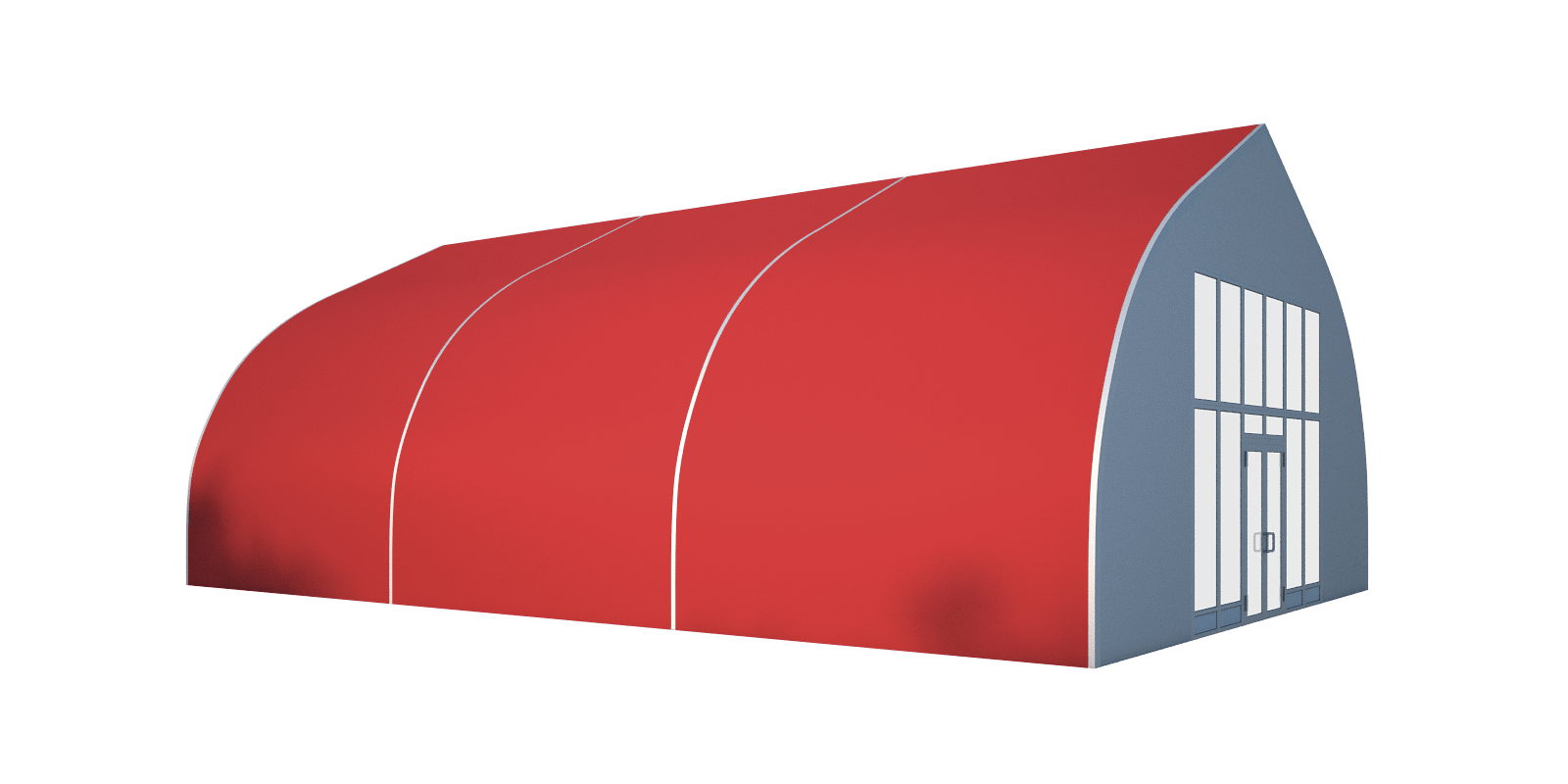 Тентовый ангар 10х15