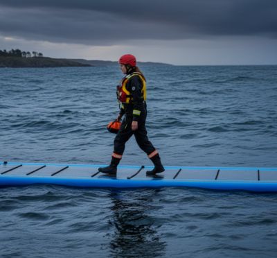 Трап надувной спасательный ТНС